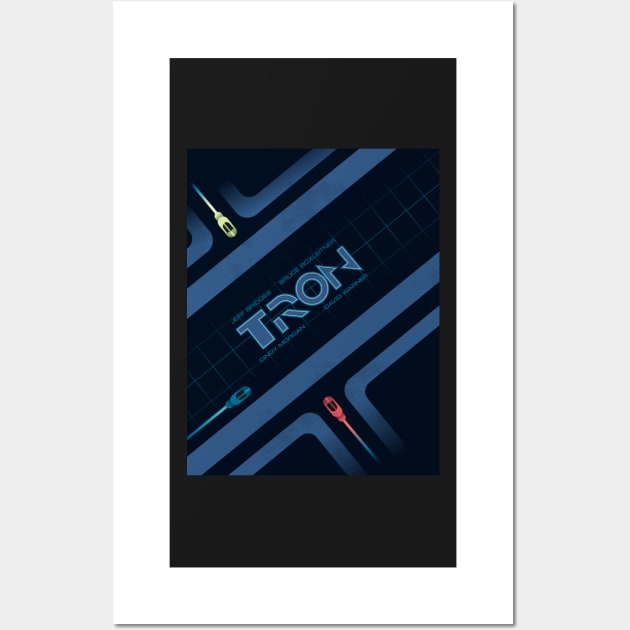 Tron Wall Art by deimos-remus